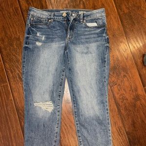 Cropped jeans
